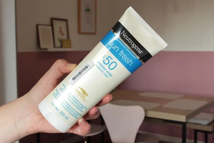 Neutrogena Sun Fresh Protetor Solar Corporal FPS 50, 200ml