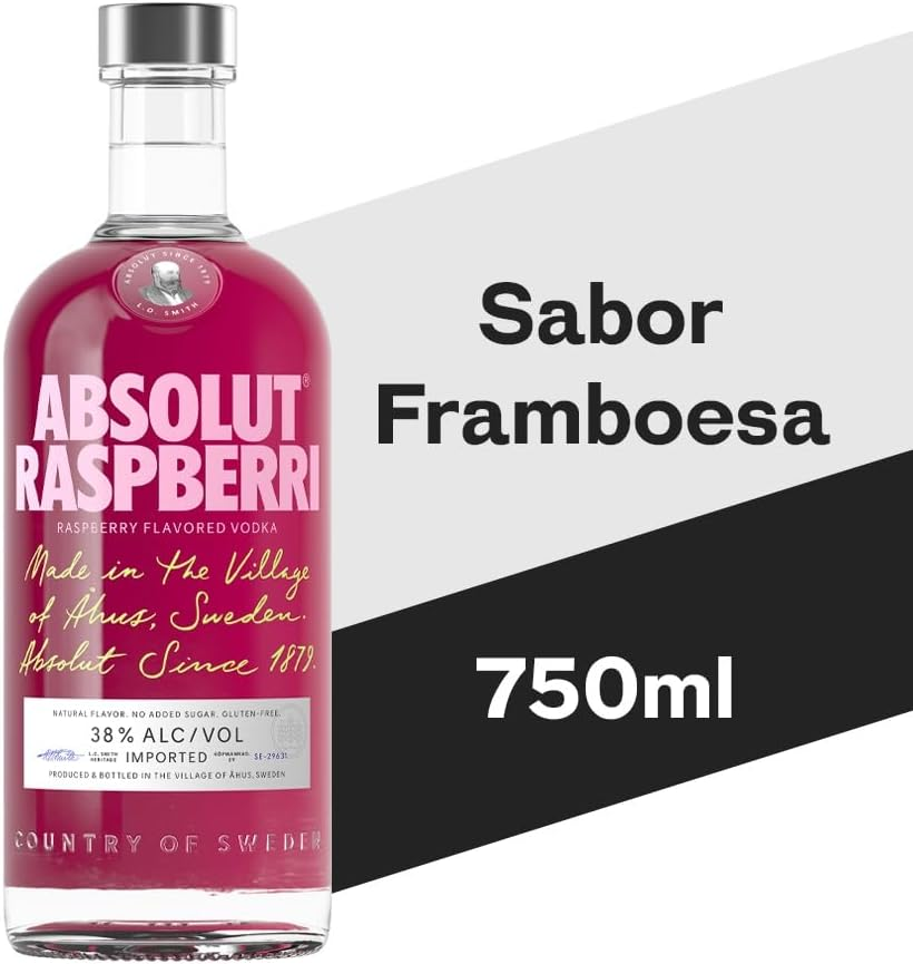 Vodka Absolut Raspberri – 750 ml