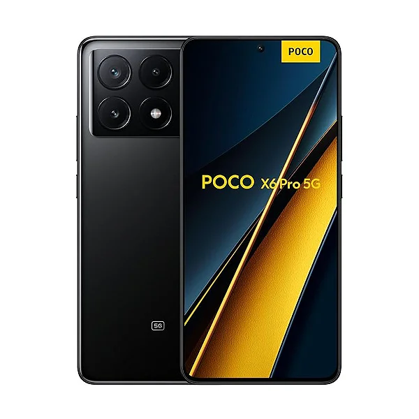 Smartphone Xiaomi POCO X6 Pro 5G 8GB+256GB (preto)