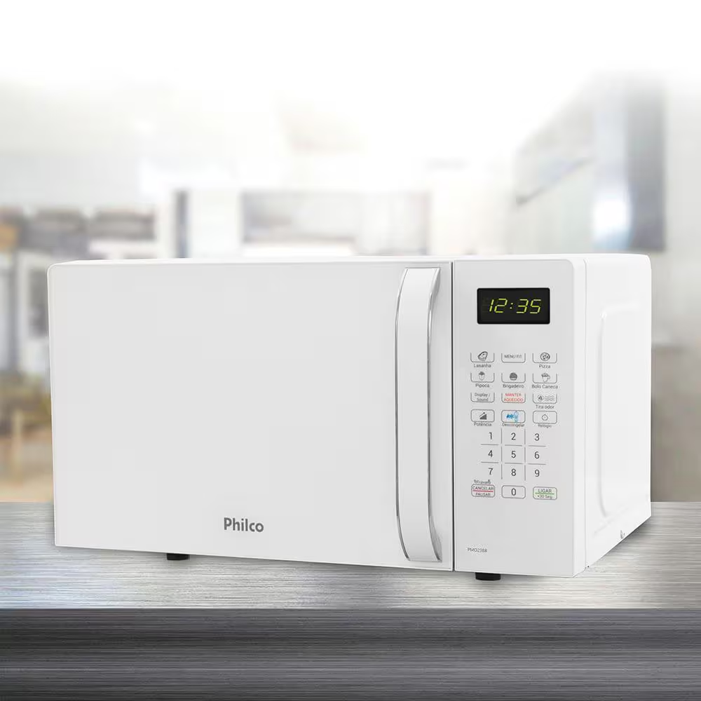 Micro-ondas Philco 20l Branco Pmo23bb 110v 110v