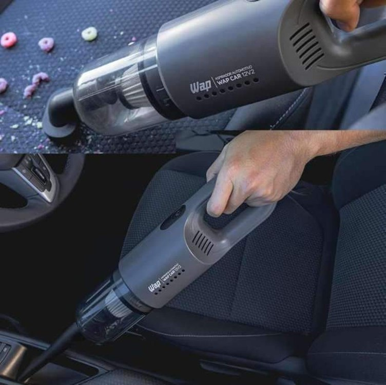 WAP Aspirador de Pó Automotivo Portátil 180W 12VDC com Bico Escova