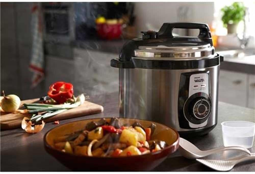 Panela de Pressão Elétrica Walita Daily, 110V, Philips RI3103/76, Metal