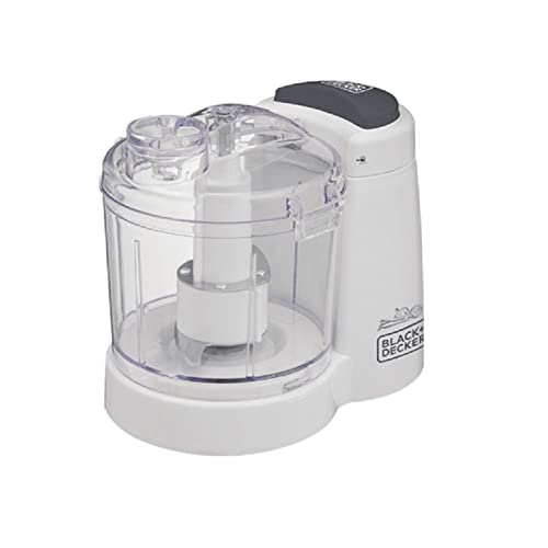 Black Decker Processador de Alimentos, Mini Processador com Função Pulsar, Abertura na Tampa e Trava de Segurança, Potência 120W, Modelo MP120B2, 110V