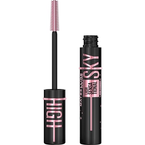 Maybelline NY Máscara de Cílios Lash Sensational Sky High Cosmic Black Lavável 7,2ml