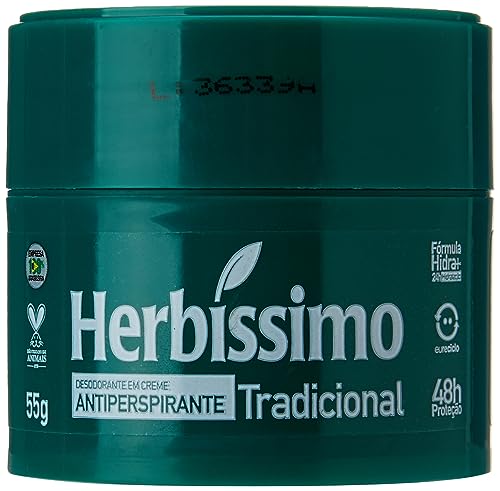 Desod. Creme Herb. Tradicional 55Gr, Herbissimo