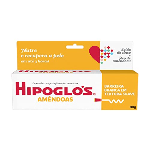 Hipoglós Amêndoas 80G, Hipoglós, Branco, 80 G