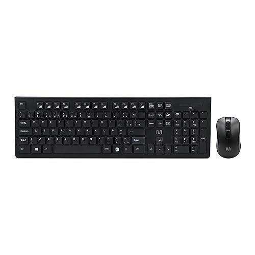 Kit Teclado e Mouse Sem Fio Multi Com Conexão USB – TC212