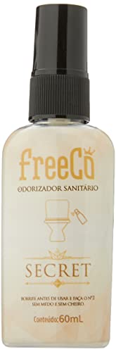 2 unidades: Freeco Bloqueador De Odores Sanitários Freecô Secret – 60Ml