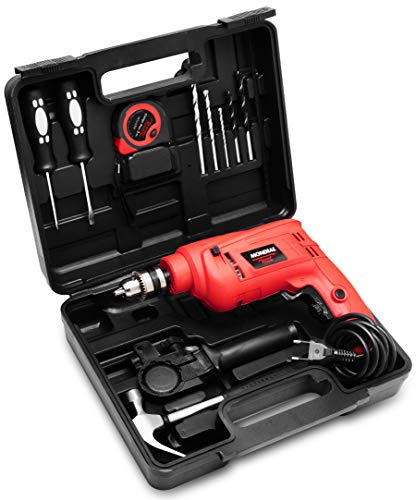 Furadeira de Impacto com Maleta, Mondial, Vermelho, 650W, 110V – NFFI-07M