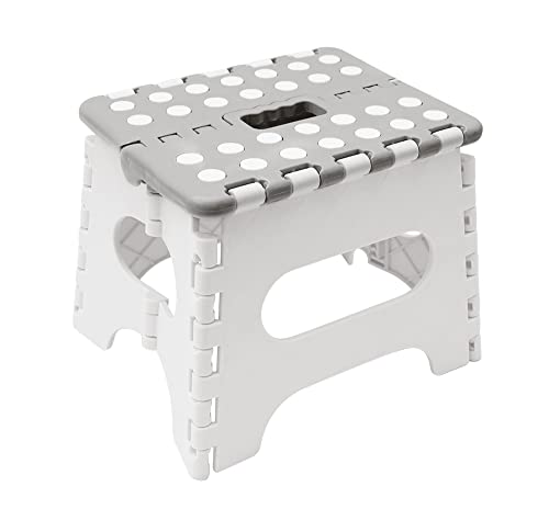 BUBA Banqueta Multiuso Dobrável Cinza, Modelo: 15295
