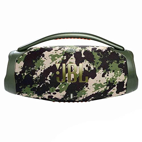 JBL, Caixa de Som, Boombox 3, Bluetooth, À Prova D’água e Poeira – Camuflada
