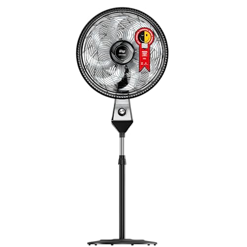 WAP Ventilador de Coluna 50cm FLOW TURBO, com Tecnologia Silenciosa e Econômica, 8 Pás e 3 Velocidades, 180W 127V