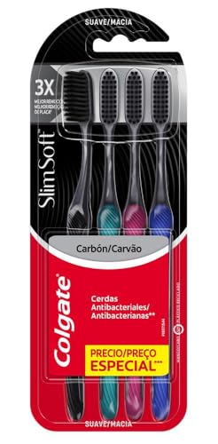 Colgate Escova De Dente Slim Soft 4 Unidades