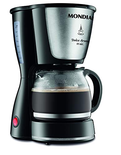 Cafeteira Elétrica Dolce Arome, Mondial, Preto/Inox, 550W, 220V – C-30 18X