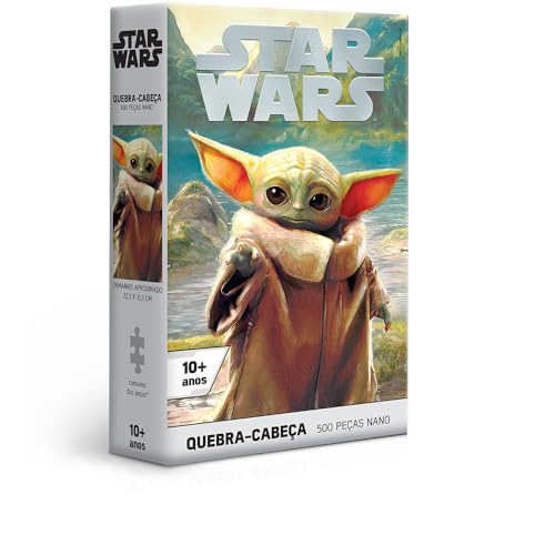 Grogu – Quebra-cabeça 500 peças nano, Game Office, Toyster brinquedos