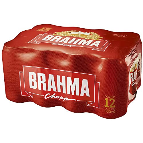 Pack Cerveja Brahma Lata 350ML – com 12 unidades
