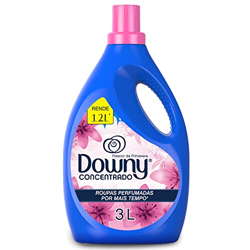 Downy Frescor da Primavera – Amaciante Concentrado, 3L