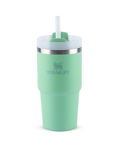 Stanley – Copo Quencher H2.0 FlowState 591ml – Copo de aço inoxidável com tampa, isolamento a vácuo, para água, chá gelado, café, smoothies e muito mais, Jade