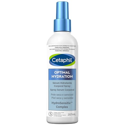 Cetaphil Optimal Hydration Sérum Hidratante Corporal Spray Com Ácido Hialuônico 207ml