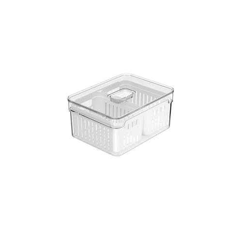 OU ORGANIZADOR CLEAR FRESH 2,2L COM 2 CESTOS