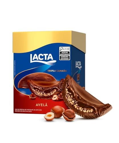 Ovo de Páscoa Tripla Camada Avelã 320G