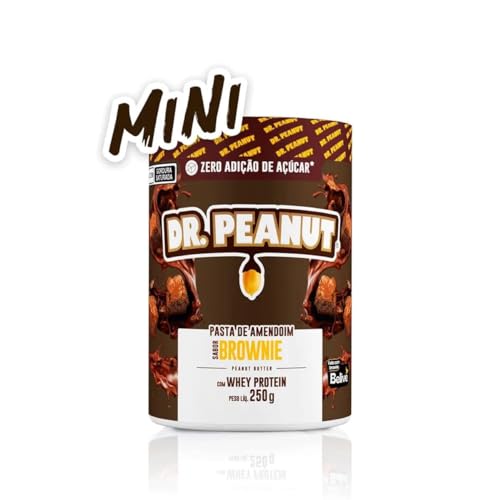 Dr. Peanut Pasta De Amendoim – 250G Brownie Com Whey –