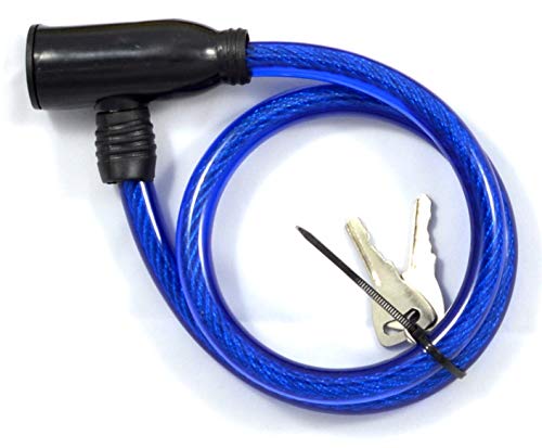EDA Cadeado Para Bicicleta Com Cabo De Aço 60 Cm Eda