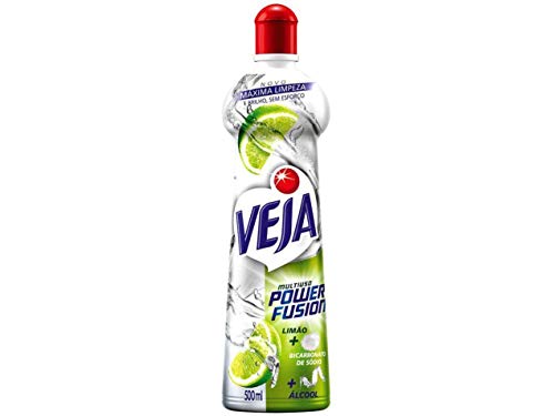 Veja Power Fusion – Limpador Multiuso, Limão, 500Ml