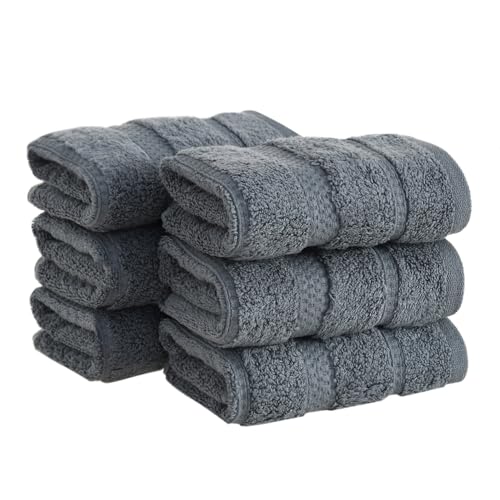 Kit 6 peças Toalha Lavabo Buddemeyer Vision Dual Air Cinza