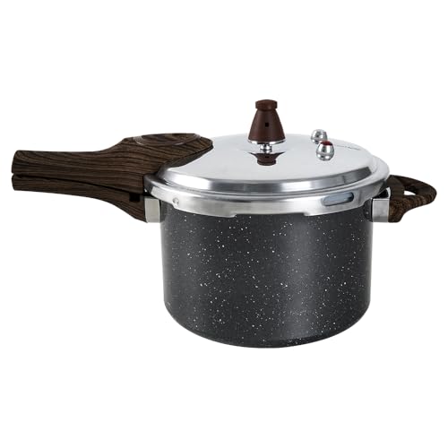 Brinox – Panela de Pressão Ceramic Life com Fundo de Indução 4,2L – Granito