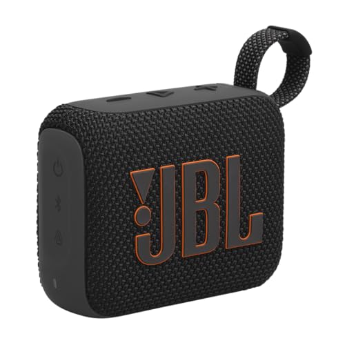 JBL, Caixa de Som, JBL, Go 4, Bluetooth, Portátil, Auracast, À Prova D’água e Poeira – Preta