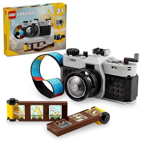 LEGO® Creator 3 em 1 – Câmera Retrô Brinquedos Interativos de Fotografia 31147