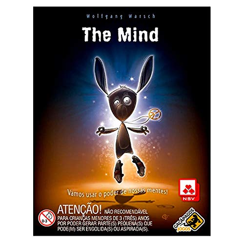 Galápagos, The Mind, Jogo de Cartas Casual para Amigos, 2 a 4 jogadores, 15 minutos por partida