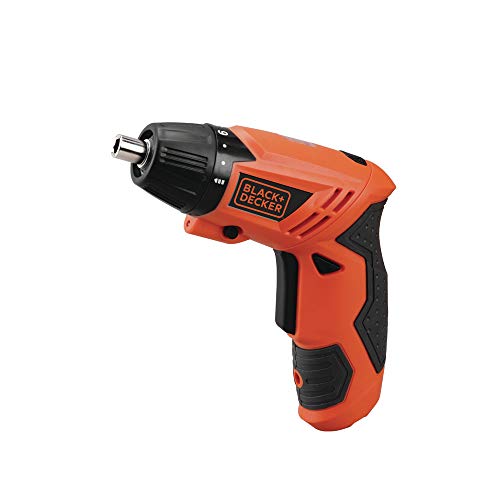 BLACK+DECKER Parafusadeira à Bateria 4.8V, com 16 Acessórios, KC4815B, Bivolt