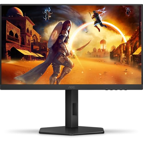 AOC, Monitor Gamer G4 24” 180Hz, 24G4/P, 0,5ms IPS, com Ajuste de Altura