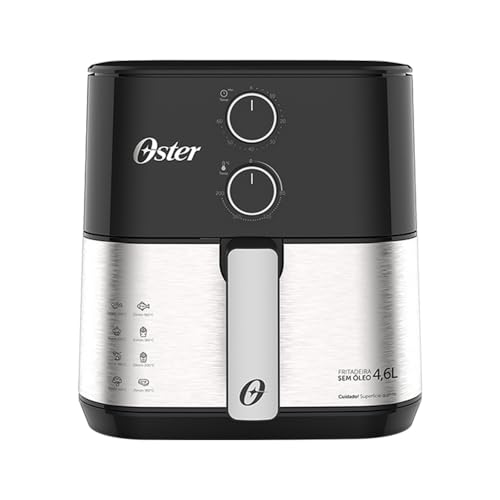 Fritadeira Sem Óleo Oster 127V – OFRT520, PRETO