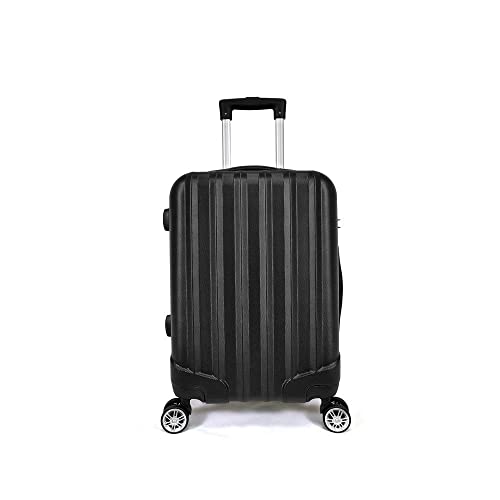 Mala de Bordo ABS 4 Rodas Adventure Fortt Preto – MAB01-PT